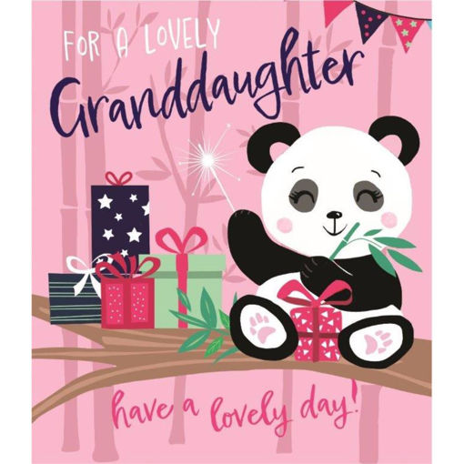Picture of FOR A LOVELY GRANDDAUGHTER BIRTHDAY CARDS